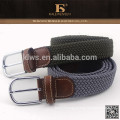 Leisure hottest knit high quality western man fabric belt